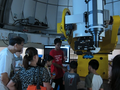 Family activity in Hong Kong Space Museum