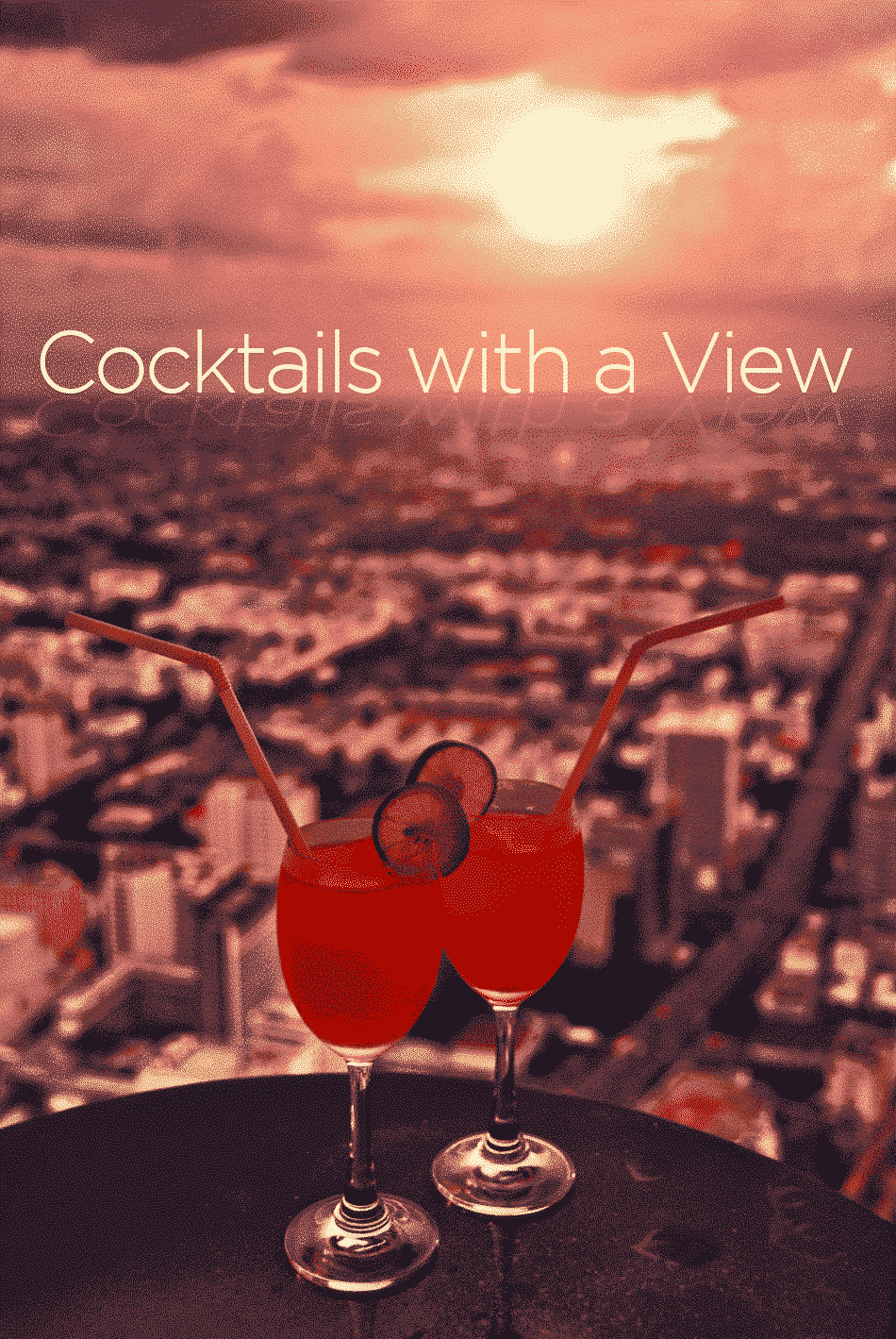 cocktails with a view