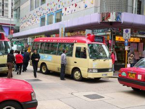 Red Minibus Photo