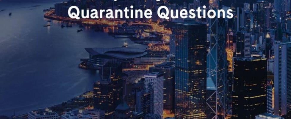 Frequently Asked Quarantine Questions