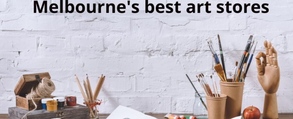 art stores melbourne