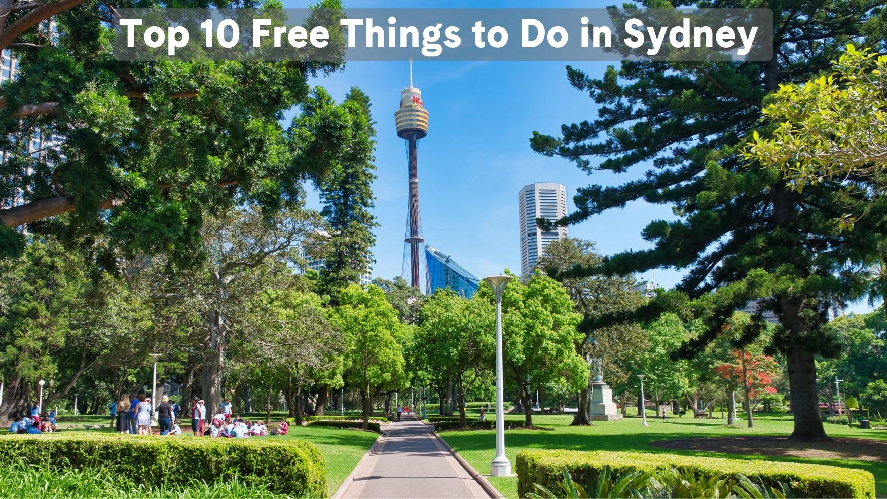 top free things to do in sydney
