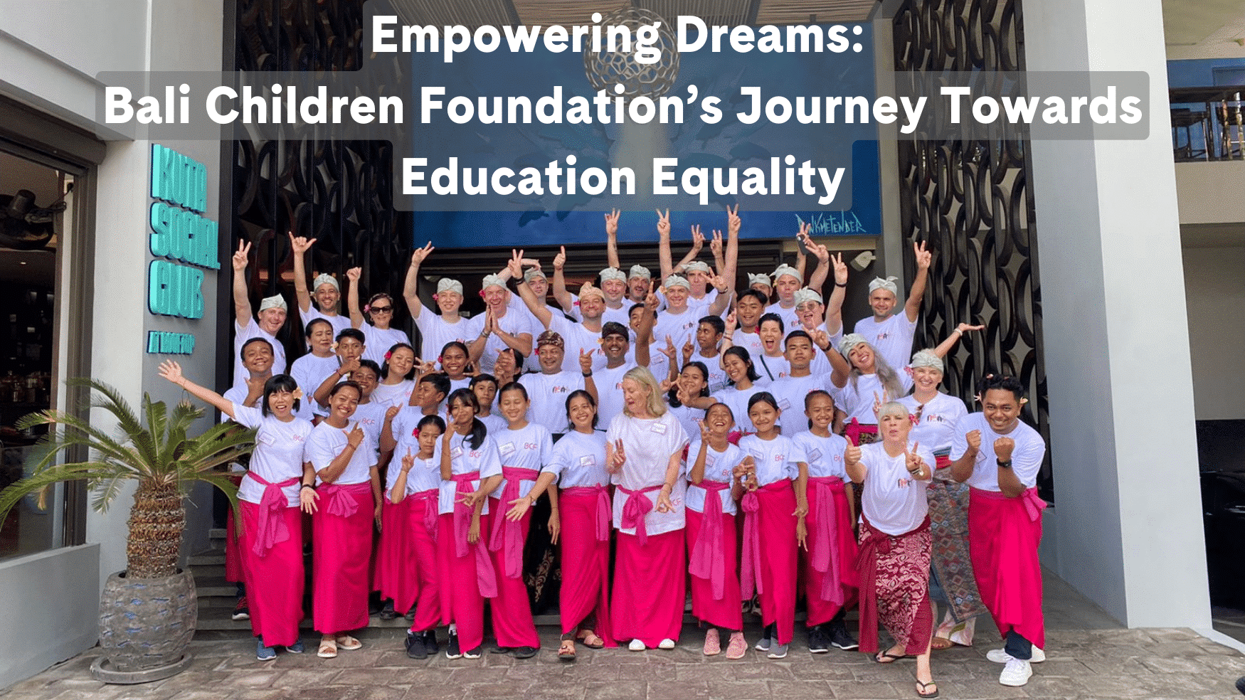 Empowering Dreams: Bali Children Foundation's Journey Towards Education Equality