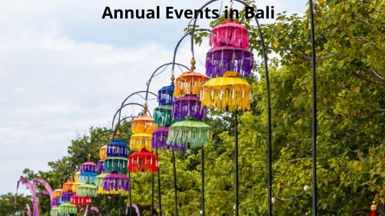 annual bali festivals